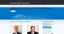 Desktop Screenshot of abatti-rocca-abog.com.ar